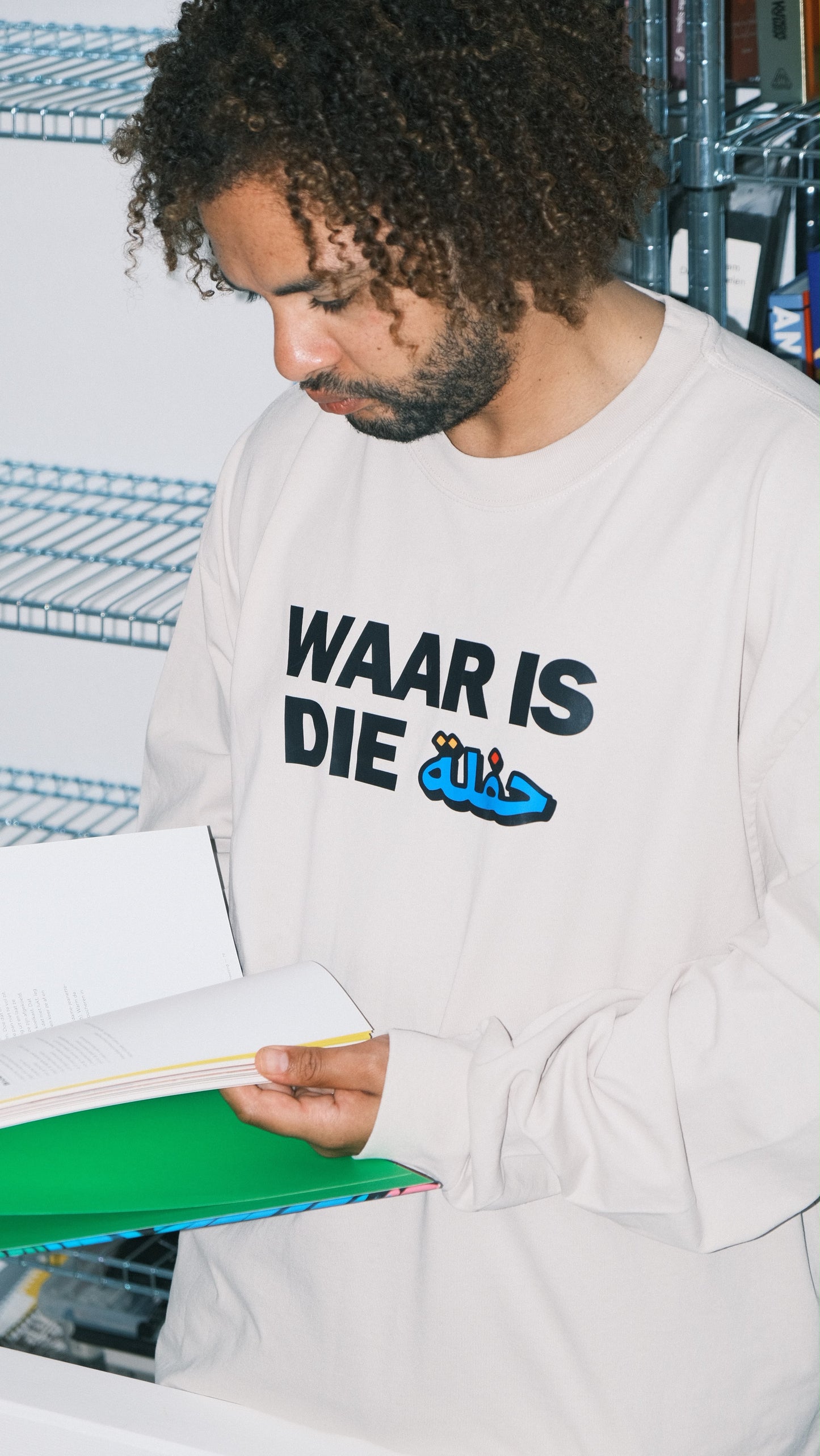Waar is die longsleeve blue