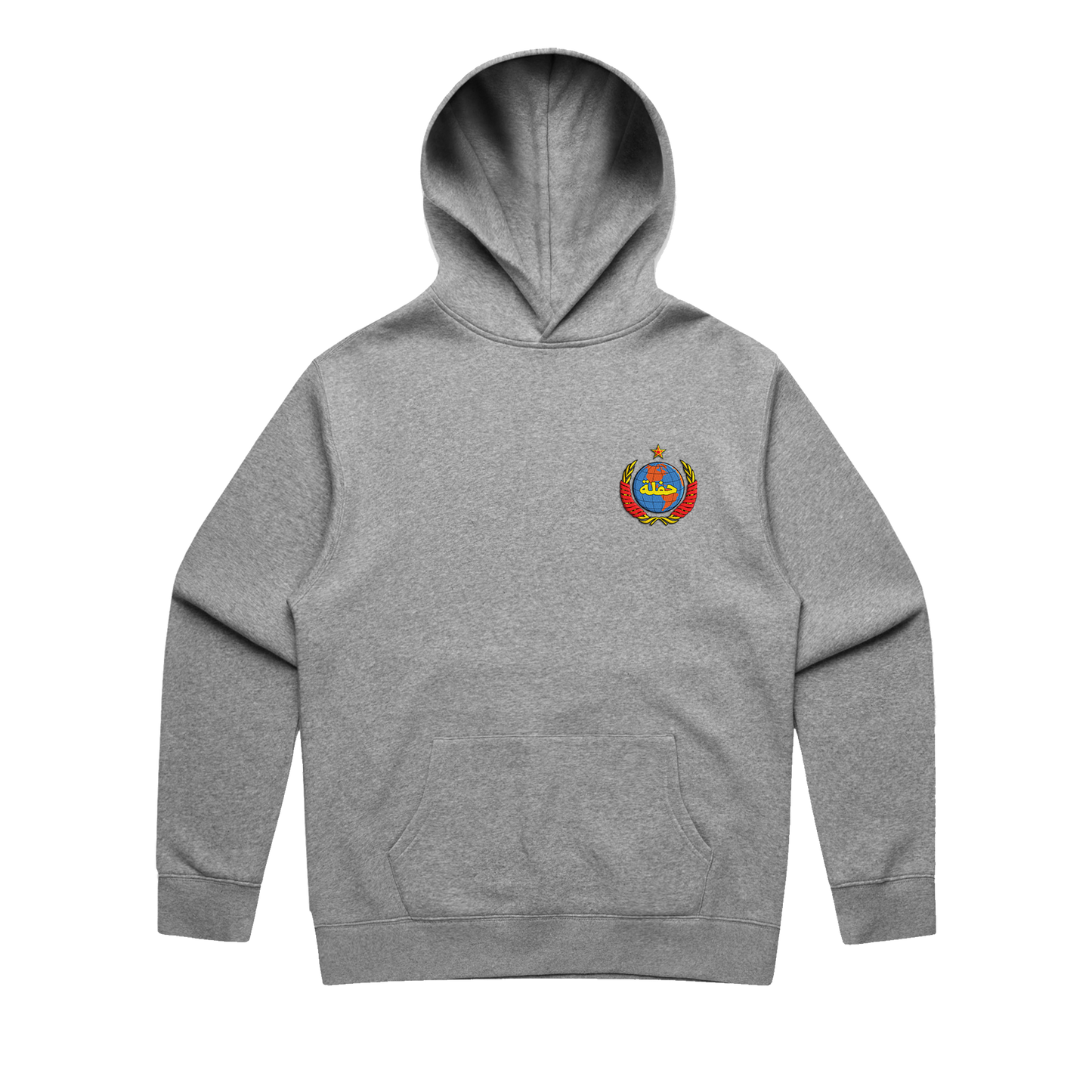 Heflapartij hoodie embroiderd