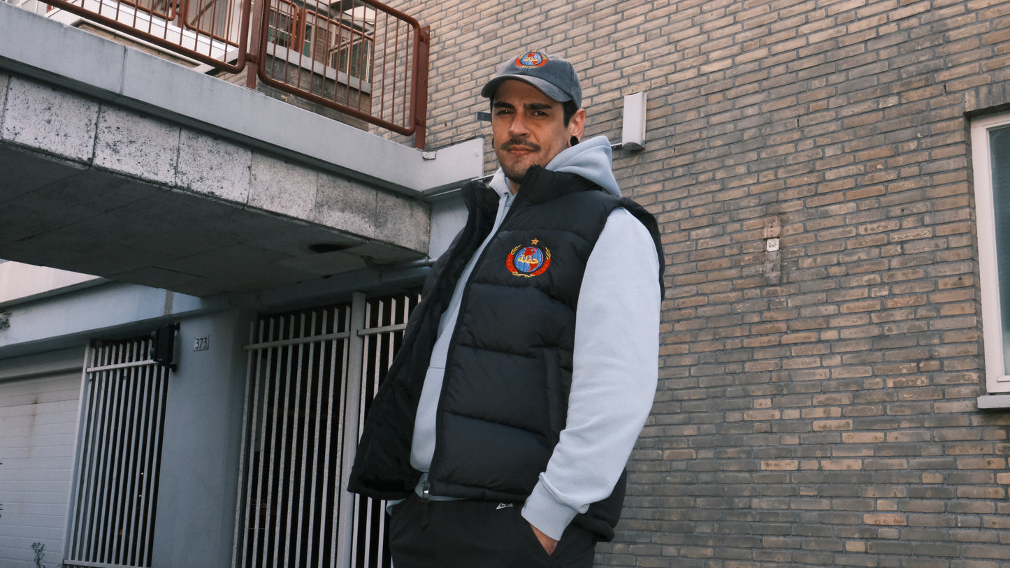 Heflapartij bodywarmer