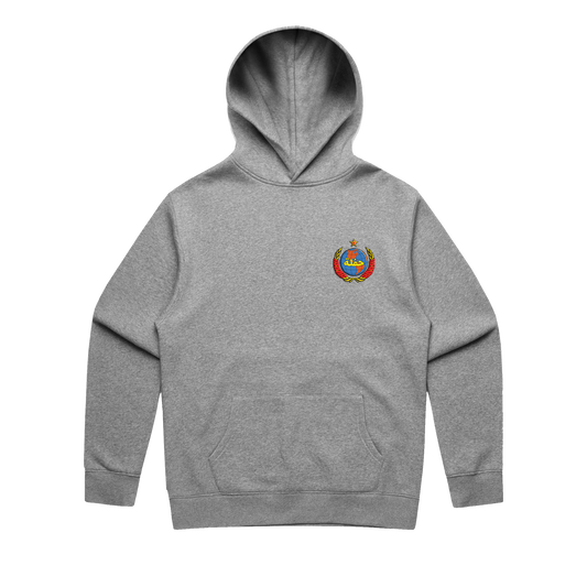 Heflapartij hoodie embroiderd